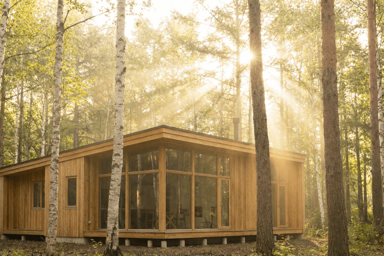 北海道の自然豊かな風景