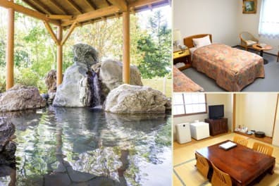 厚真町近郊の温泉と宿泊施設